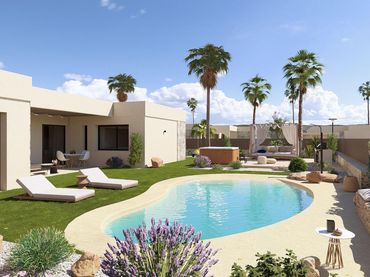 Detached house with pool for sale in Campo de Murcia