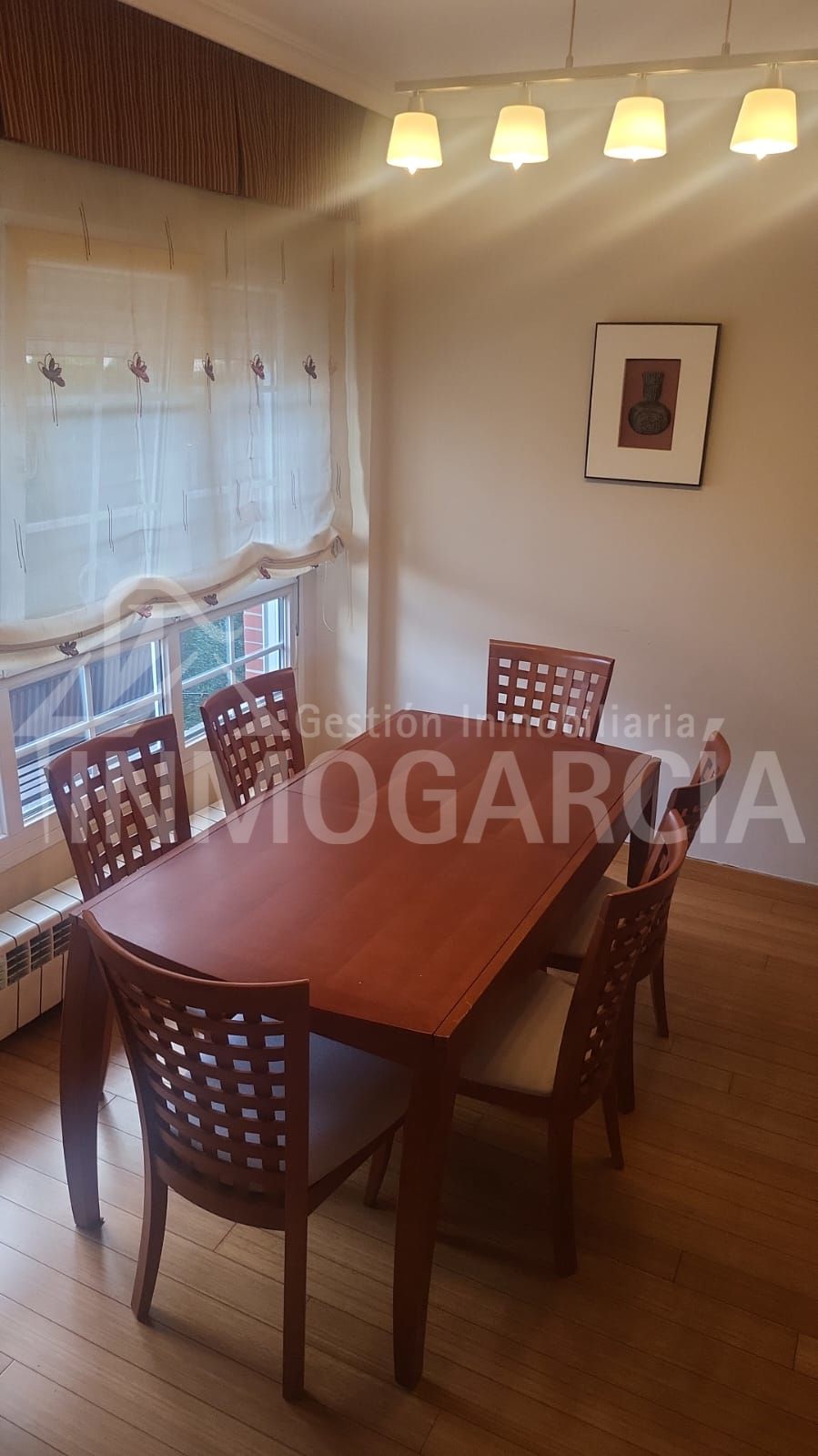 Dining room of Single-family semi-detached for sale in Corvera de Asturias  with Heating, Private garden and Parquet flooring