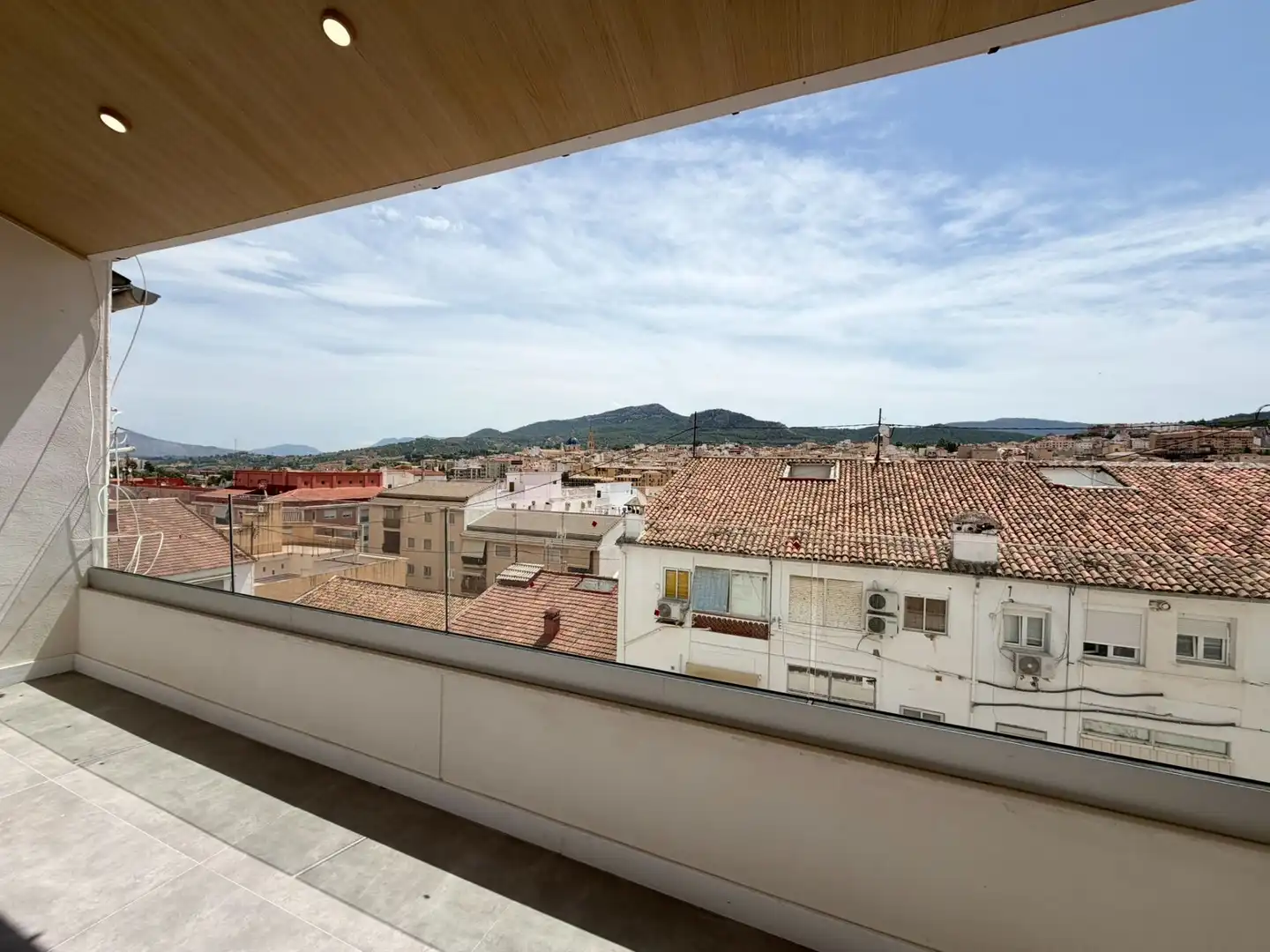 Terrasse von Wohnung zum Verkauf in Alcoy / Alcoi mit Klimaanlage und Terrasse