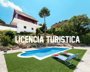 Exterior view of House or chalet for sale in Maçanet de la Selva  with Air Conditioner, Terrace and Swimming Pool