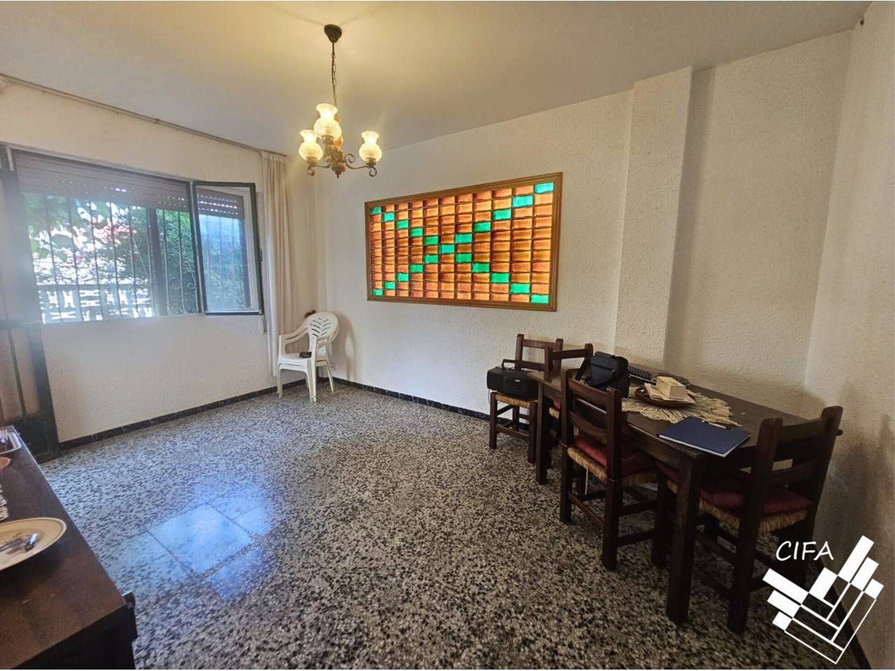Menjador de Casa o xalet en venda en Vinaròs amb Jardí privat, Terrassa i Moblat