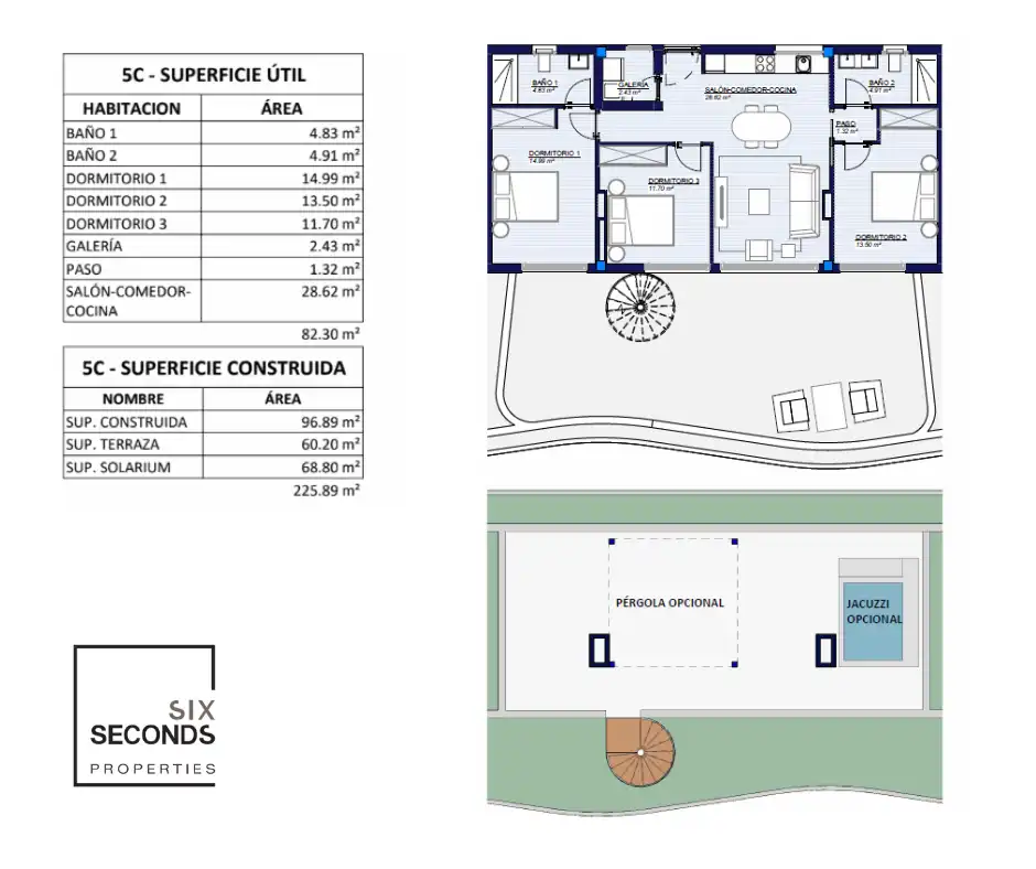 Penthouse mit Pool zum Verkauf in L'Albir, imagen 2