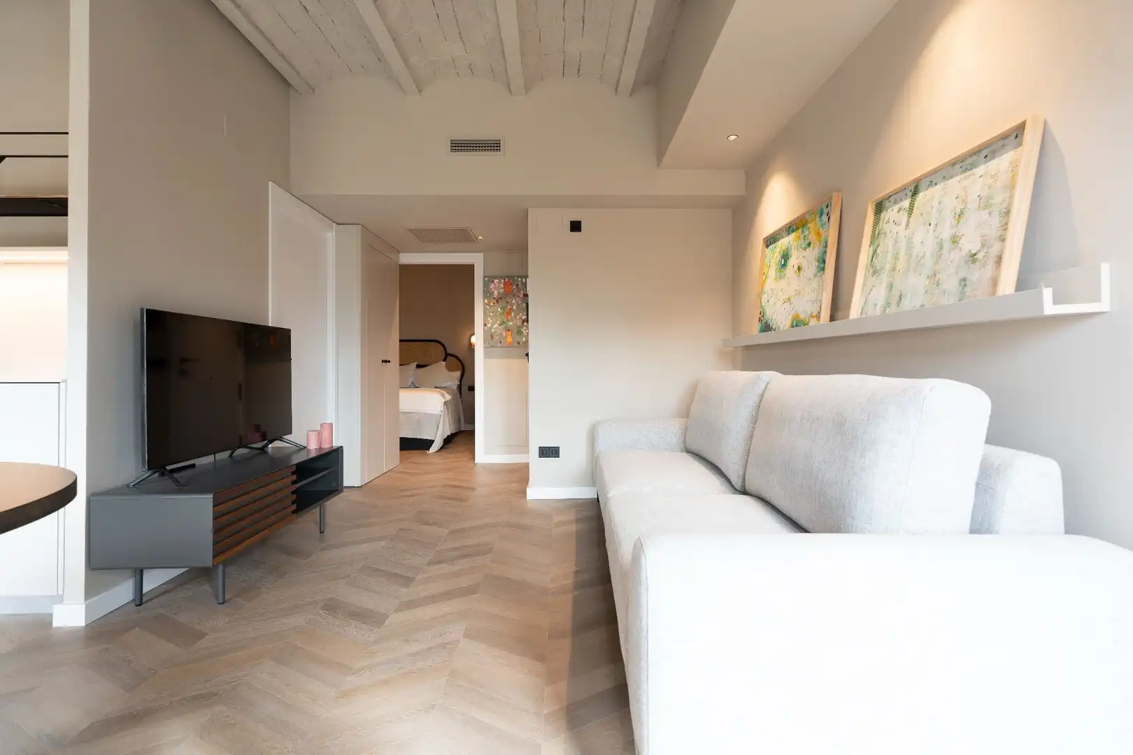 Sala de estar de Piso de alquiler en Centre