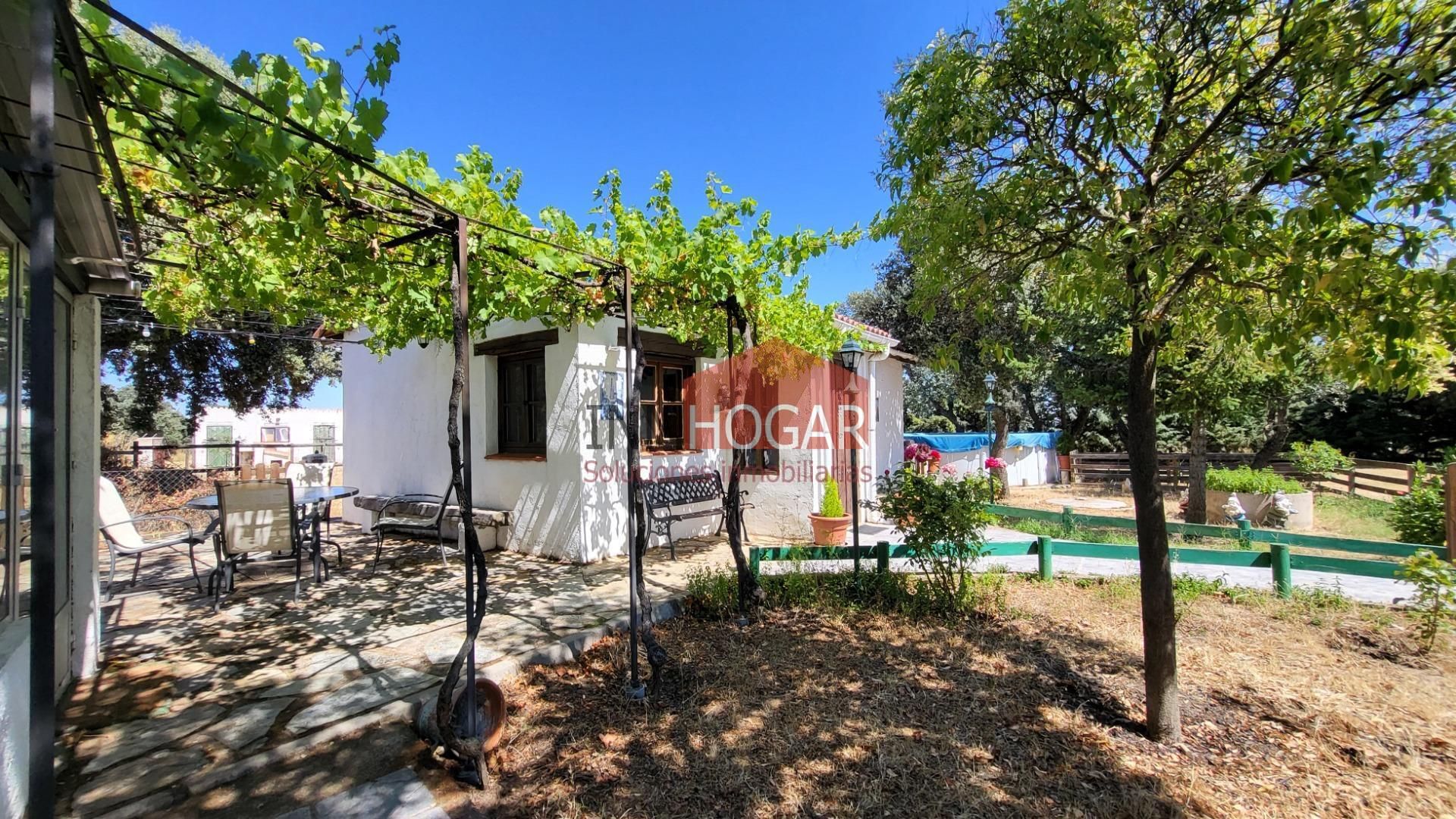 Exterior view of Country house for sale in Ávila Capital  with Storage room and Swimming Pool
