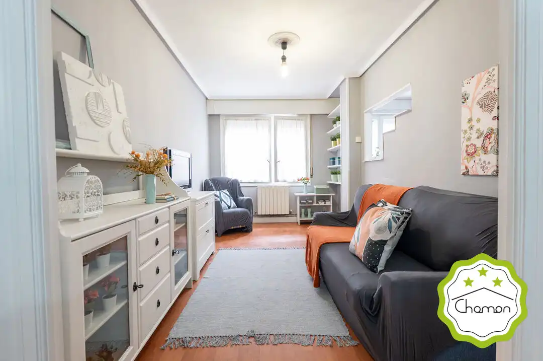 Living room of Flat for sale in Leioa  with Heating, Terrace and Storage room