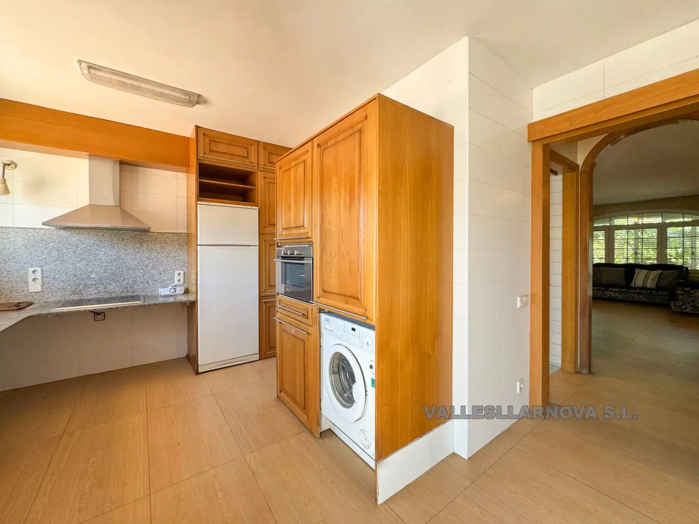 Cocina de Casa o chalet en venta en Mollet del Vallès con Calefacción, Jardín privado y Parquet