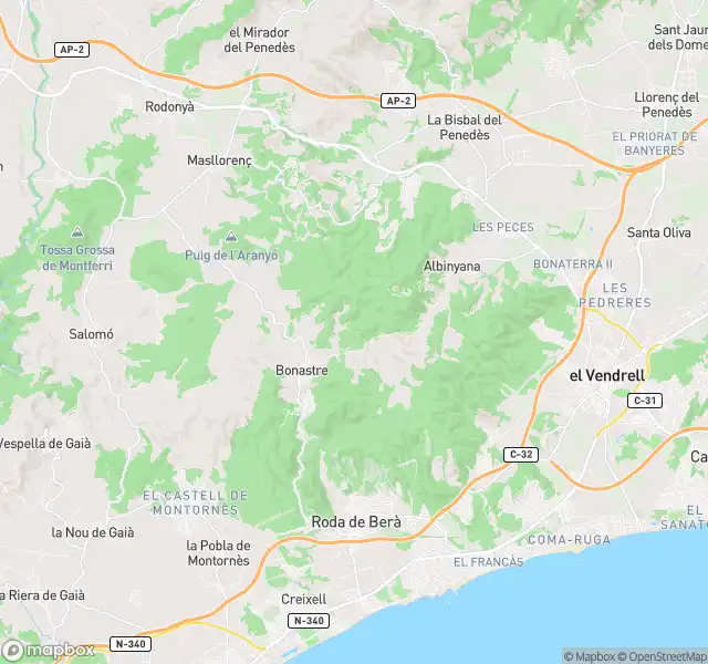 Vista exterior de Piso en venta en Bonastre