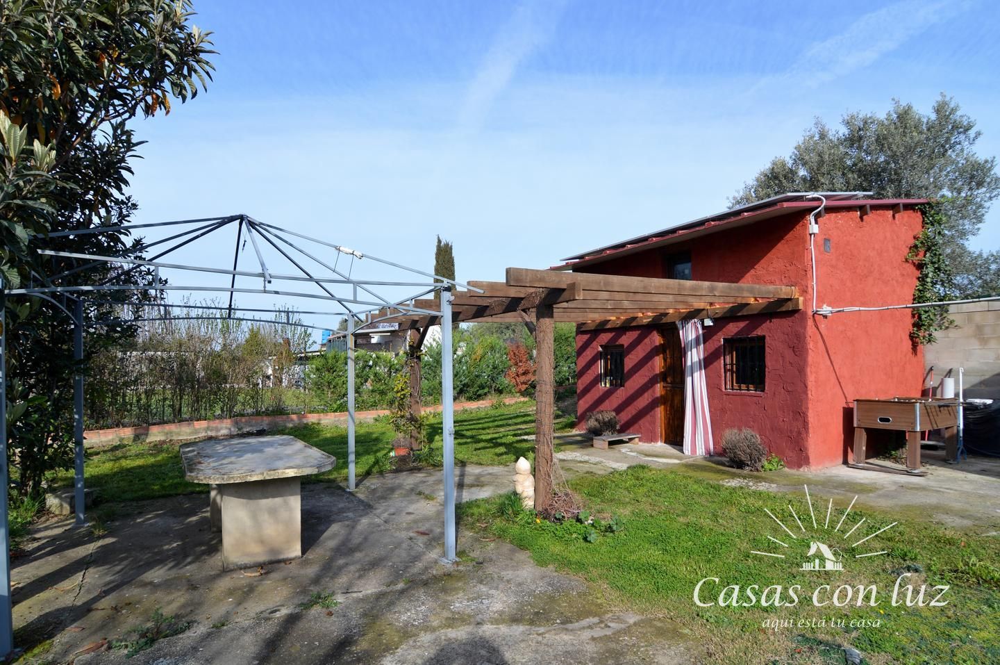 Jardín de Finca rústica en venta en  Zaragoza Capital con Aire acondicionado y Jardín privado