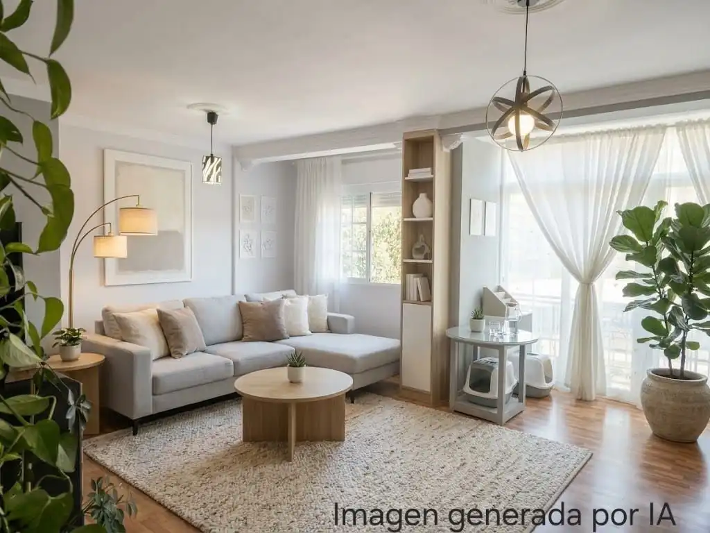 Living room of Flat for sale in Motril  with Air Conditioner and Balcony