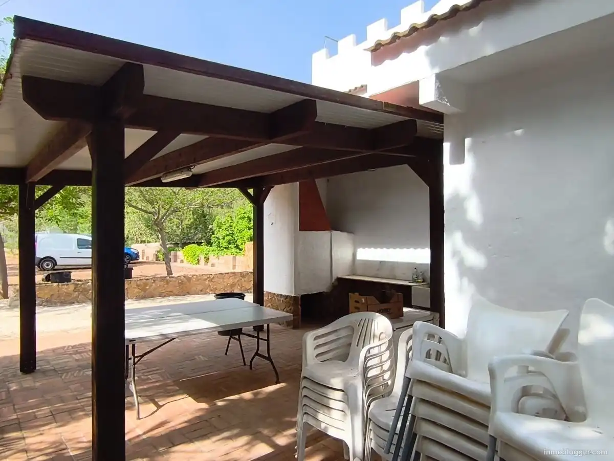 Terrace of Flat for sale in Alborache  with Air Conditioner, Furnished and Alarm