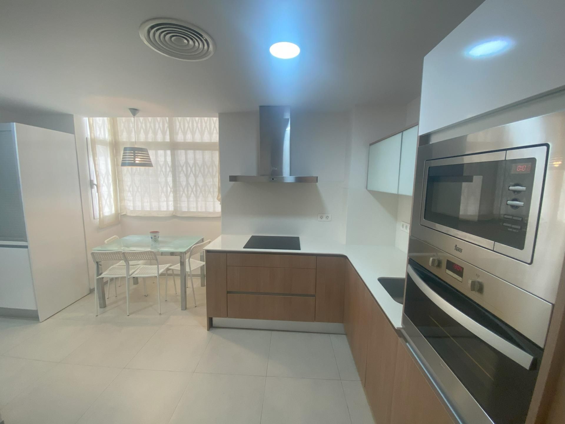 Kitchen of Flat to rent in  Murcia Capital  with Air Conditioner and Heating