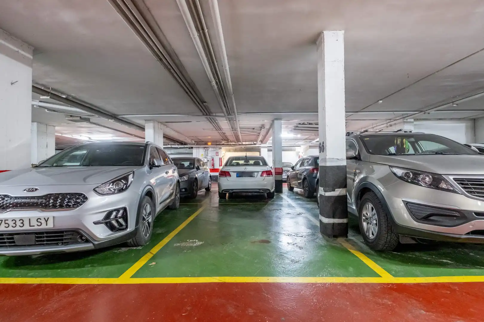 Parking of Flat for sale in Zaragoza  with Heating, Terrace and Storage room
