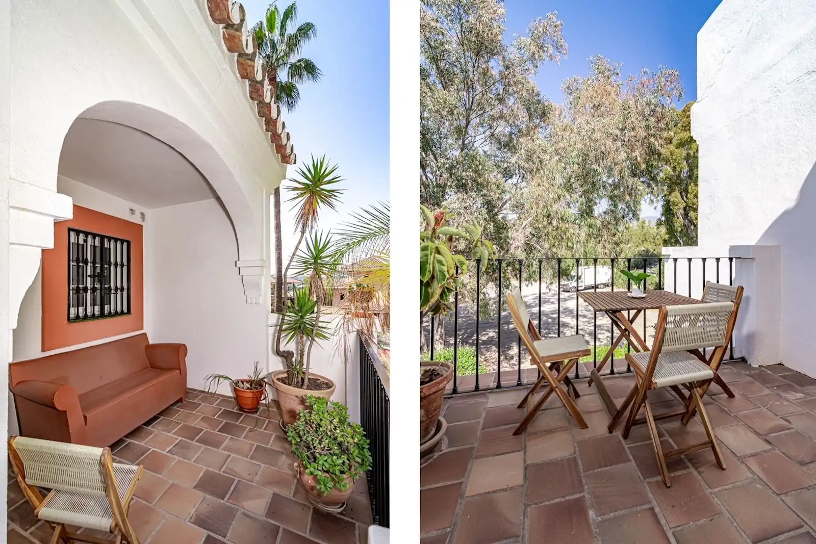 Terraza de Ático en venta en Marbella con Aire acondicionado, Amueblado y Piscina comunitaria