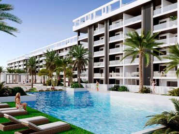 Baixos amb piscina en venda a Nueva Torrevieja - Aguas Nuevas