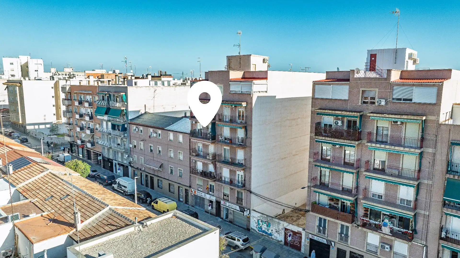 Vista exterior de Pis en venda en Elche / Elx amb Aire condicionat, Calefacció i Balcó