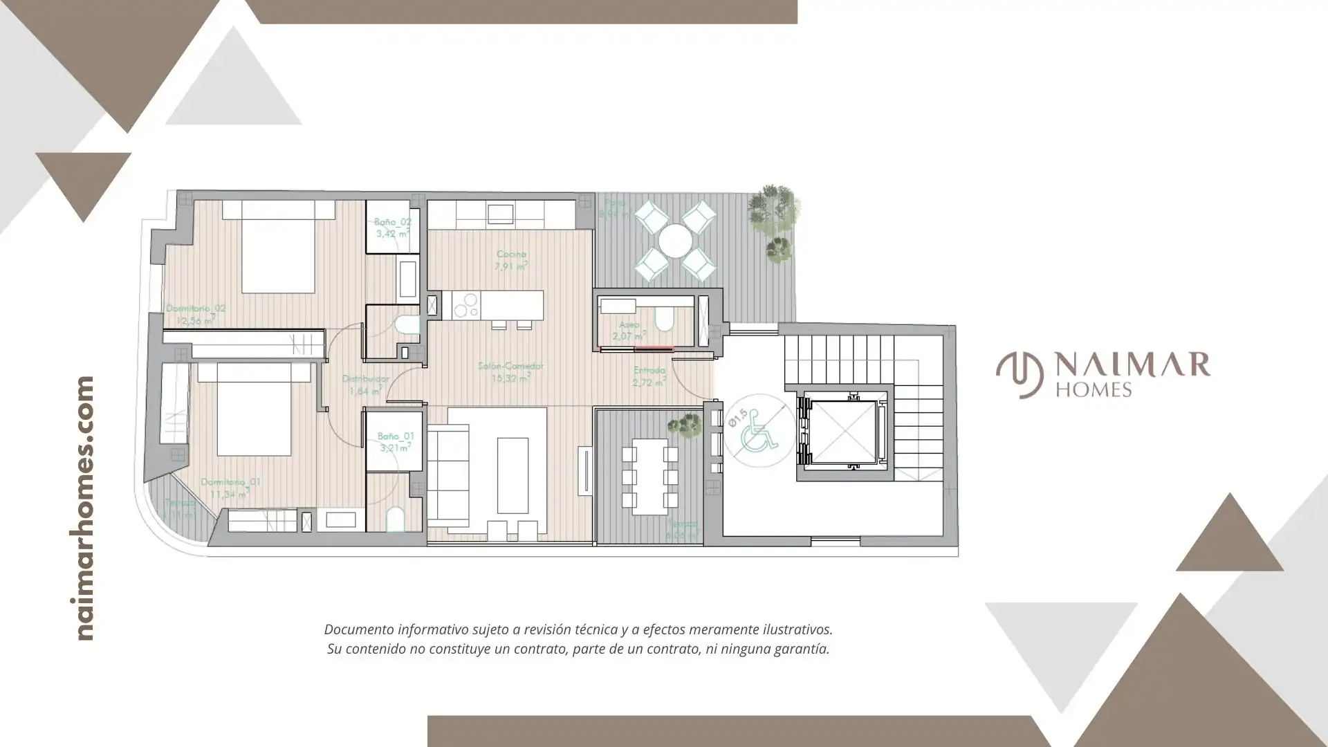 Apartments for sale in Estepona  with Air Conditioner and Terrace