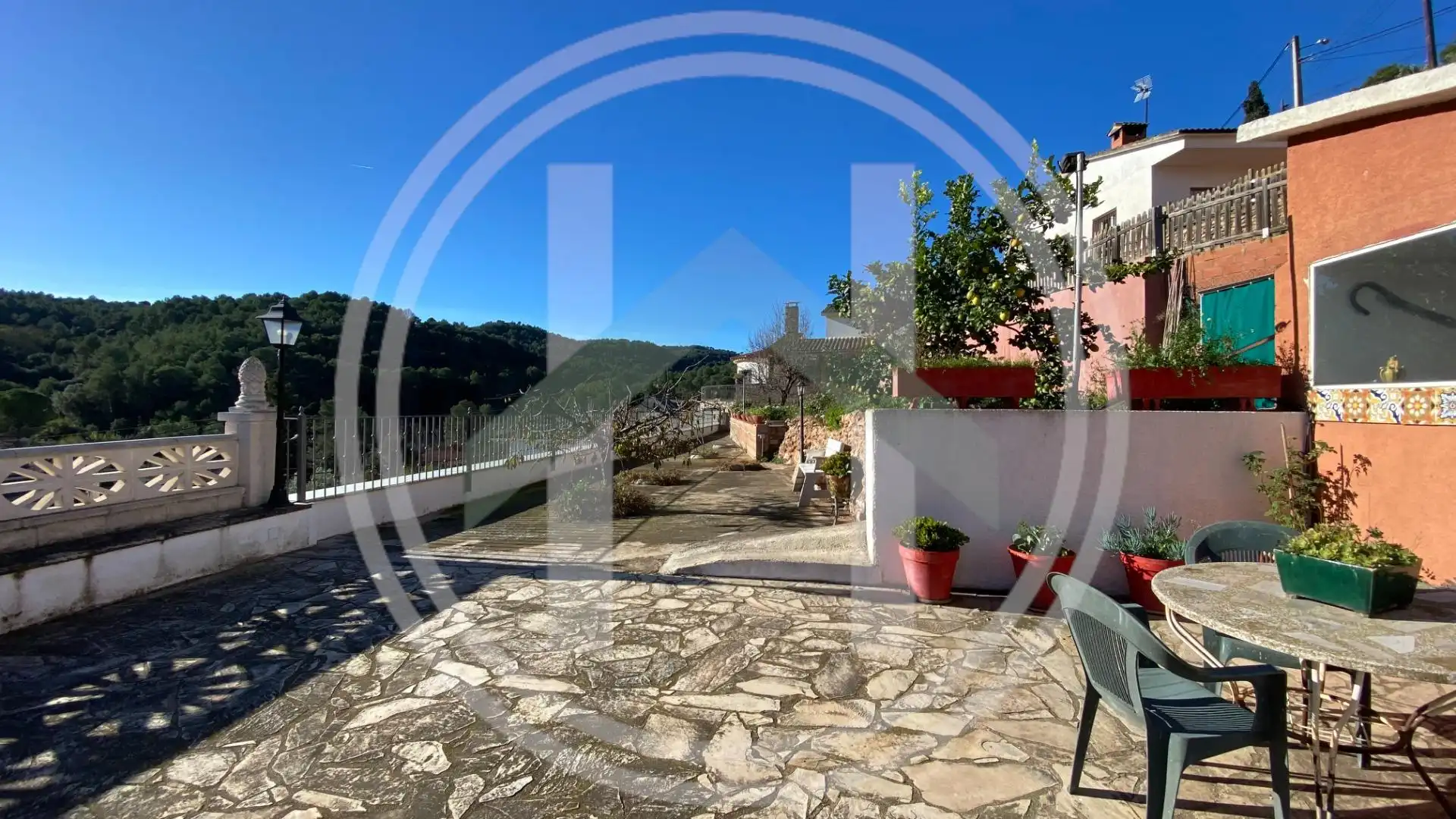 Terraza de Casa o chalet en venta en Sant Feliu de Codines con Calefacción, Jardín privado y Terraza