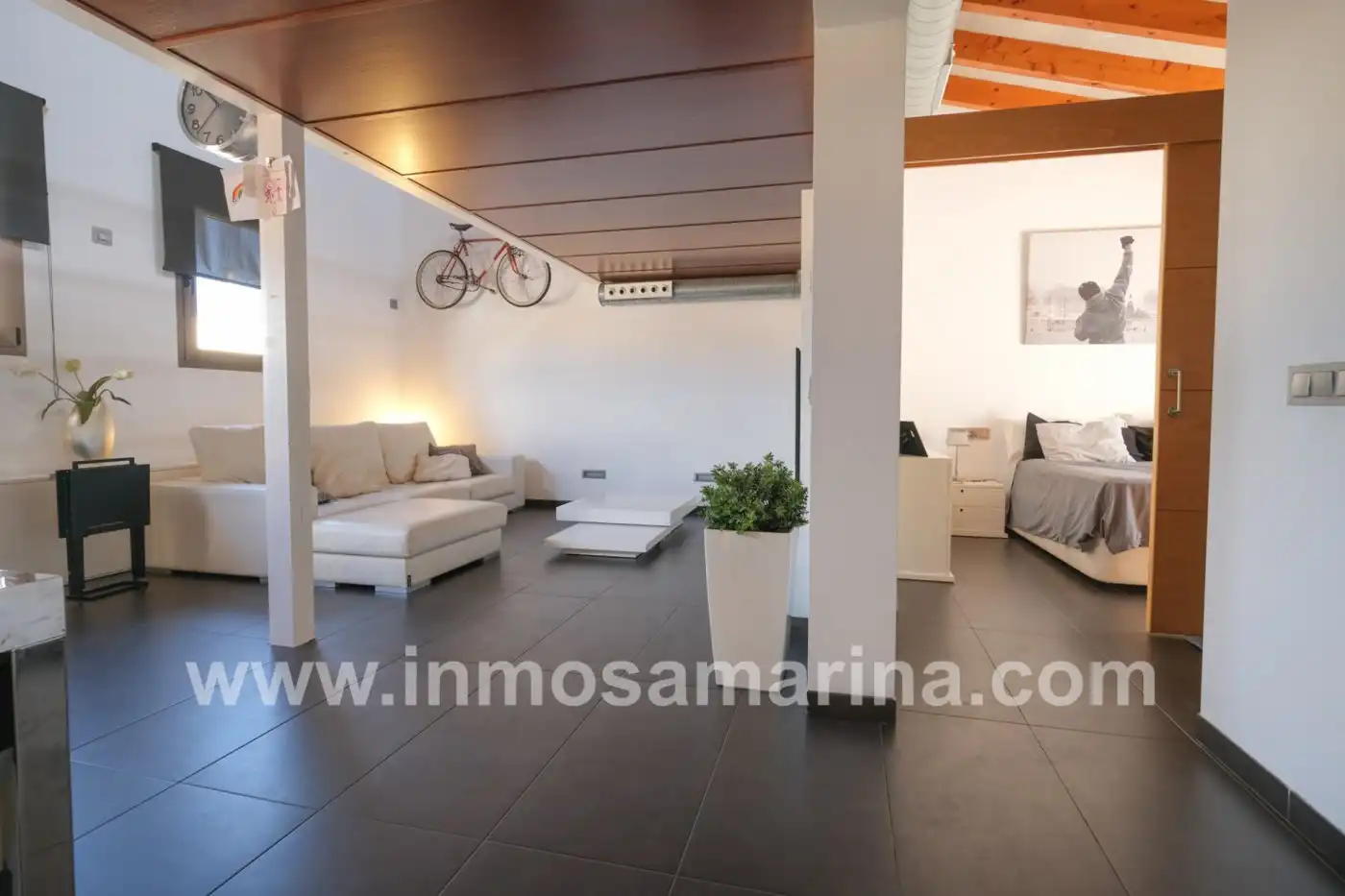 Sala d'estar de Casa o xalet en venda en Inca amb Aire condicionat, Calefacció i Parquet