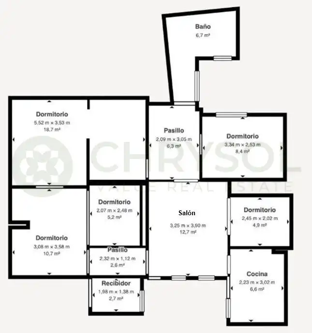 Wohnung zum Verkauf in Barcelona mit Klimaanlage, Heizung und Parkett