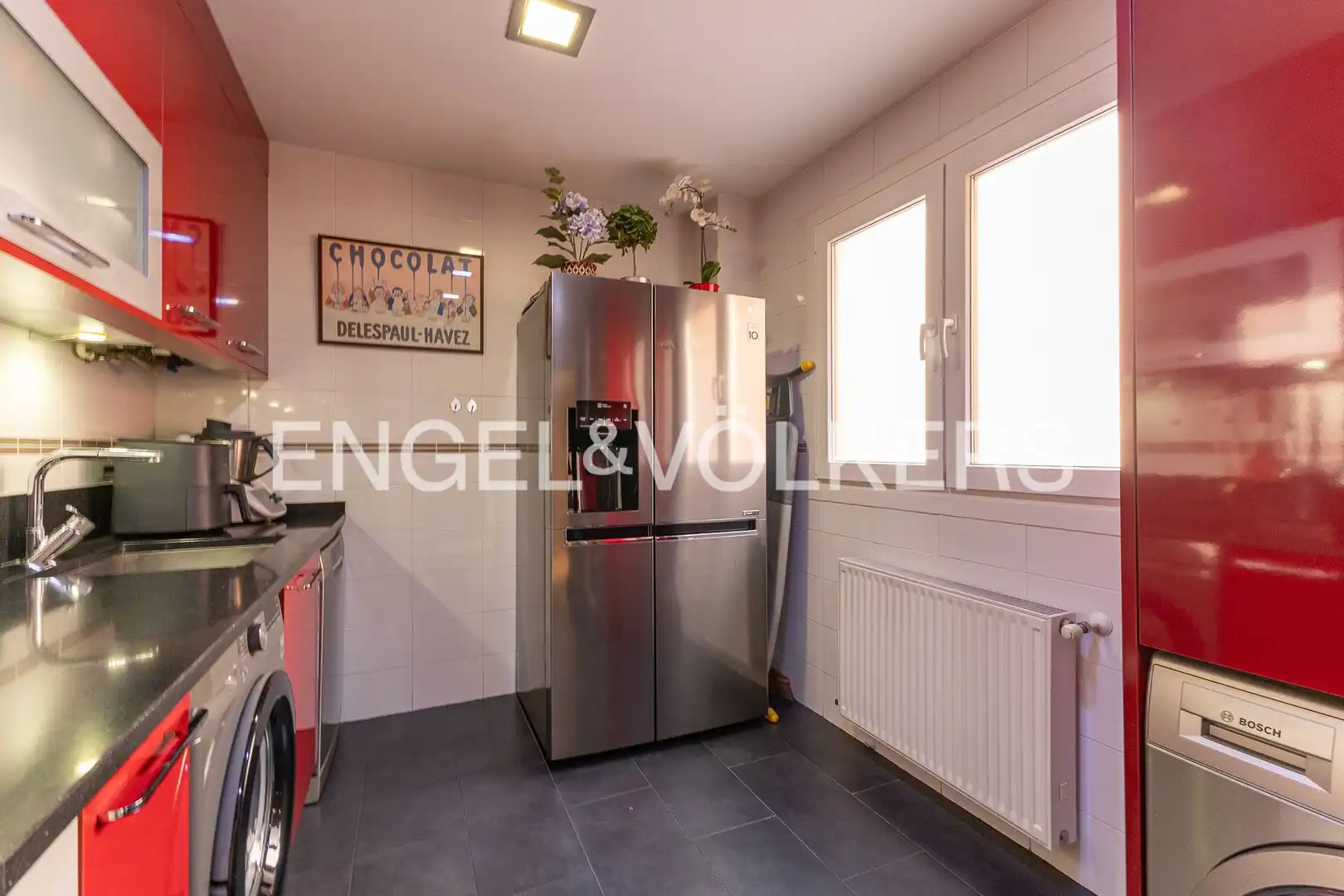 Kitchen of Flat for sale in Madrid  with Air Conditioner, Heating and Storage room