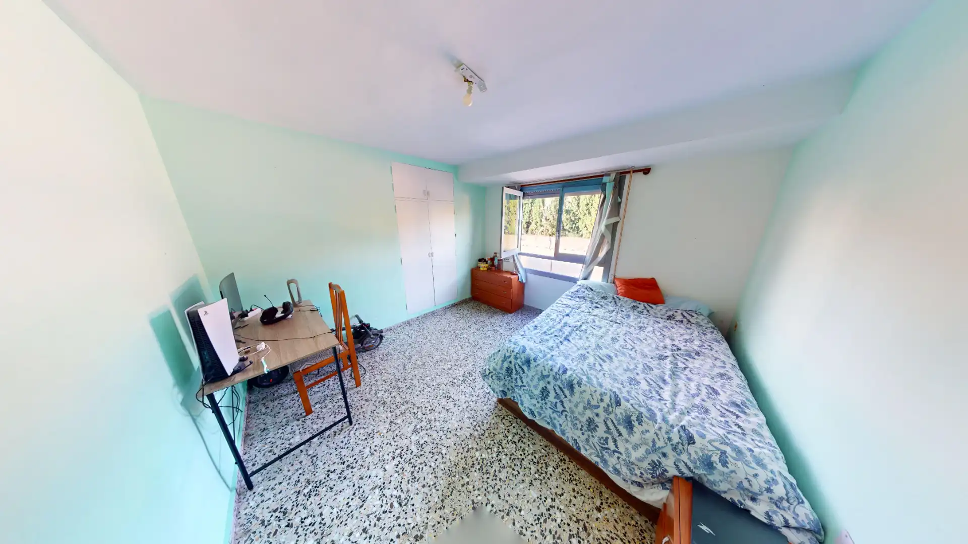 Schlafzimmer von Wohnung zum Verkauf in Alicante / Alacant mit Terrasse, Möbliert und Ofen