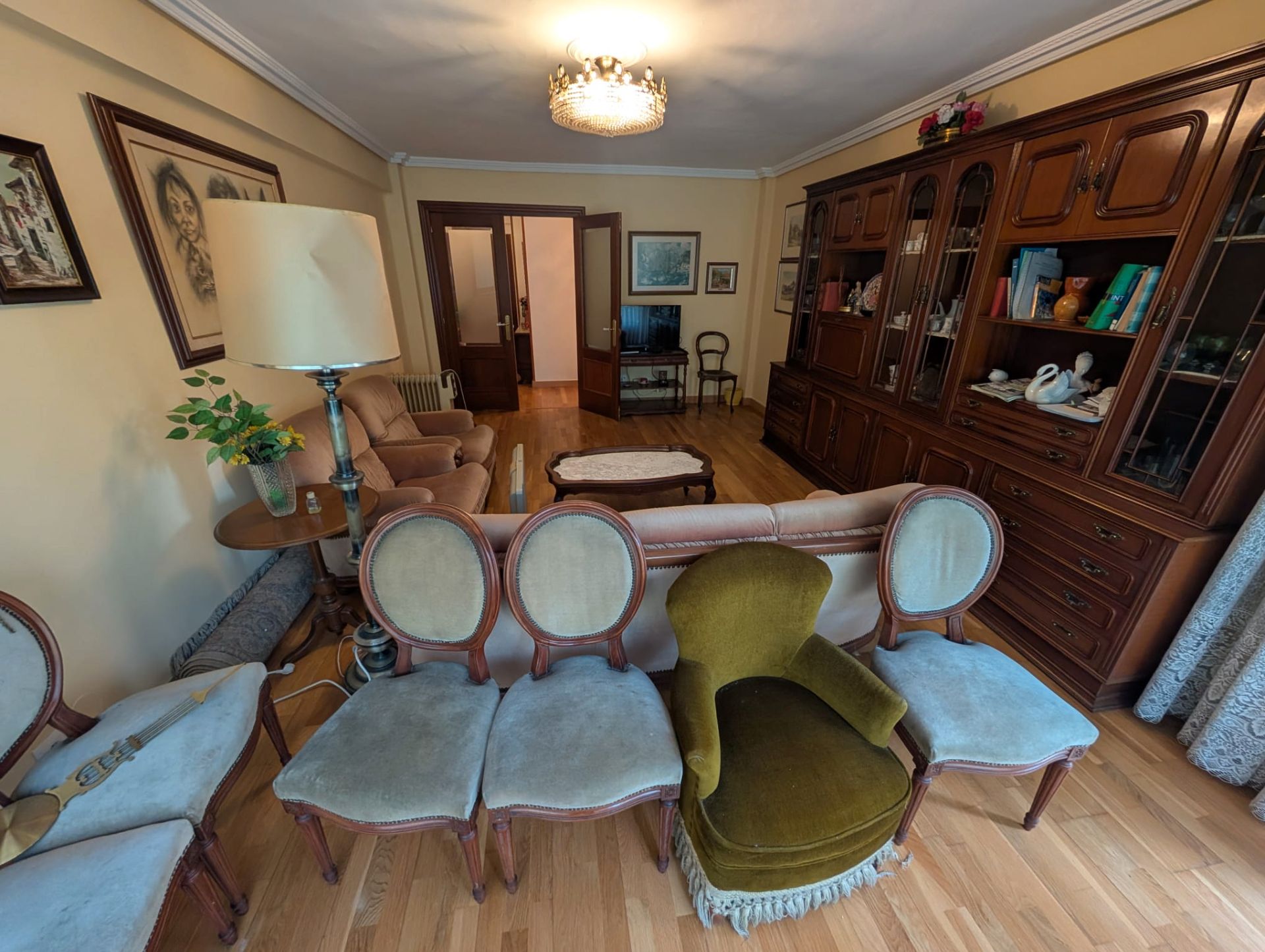 Sala d'estar de Pis en venda en Santander amb Terrassa