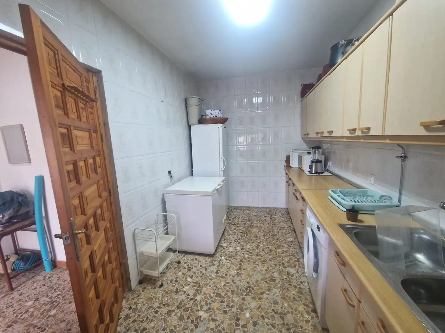 Cuina de Casa o xalet en venda en Numancia de la Sagra amb Calefacció, Jardí privat i Traster
