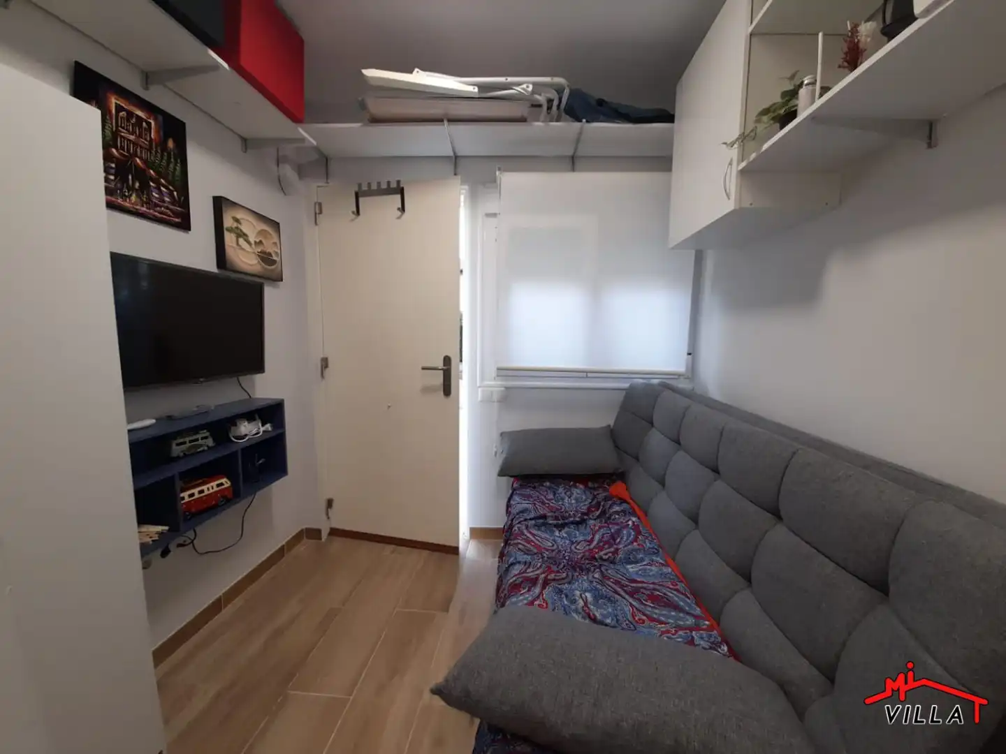 Sala de estar de Estudio de alquiler en Laredo con Amueblado