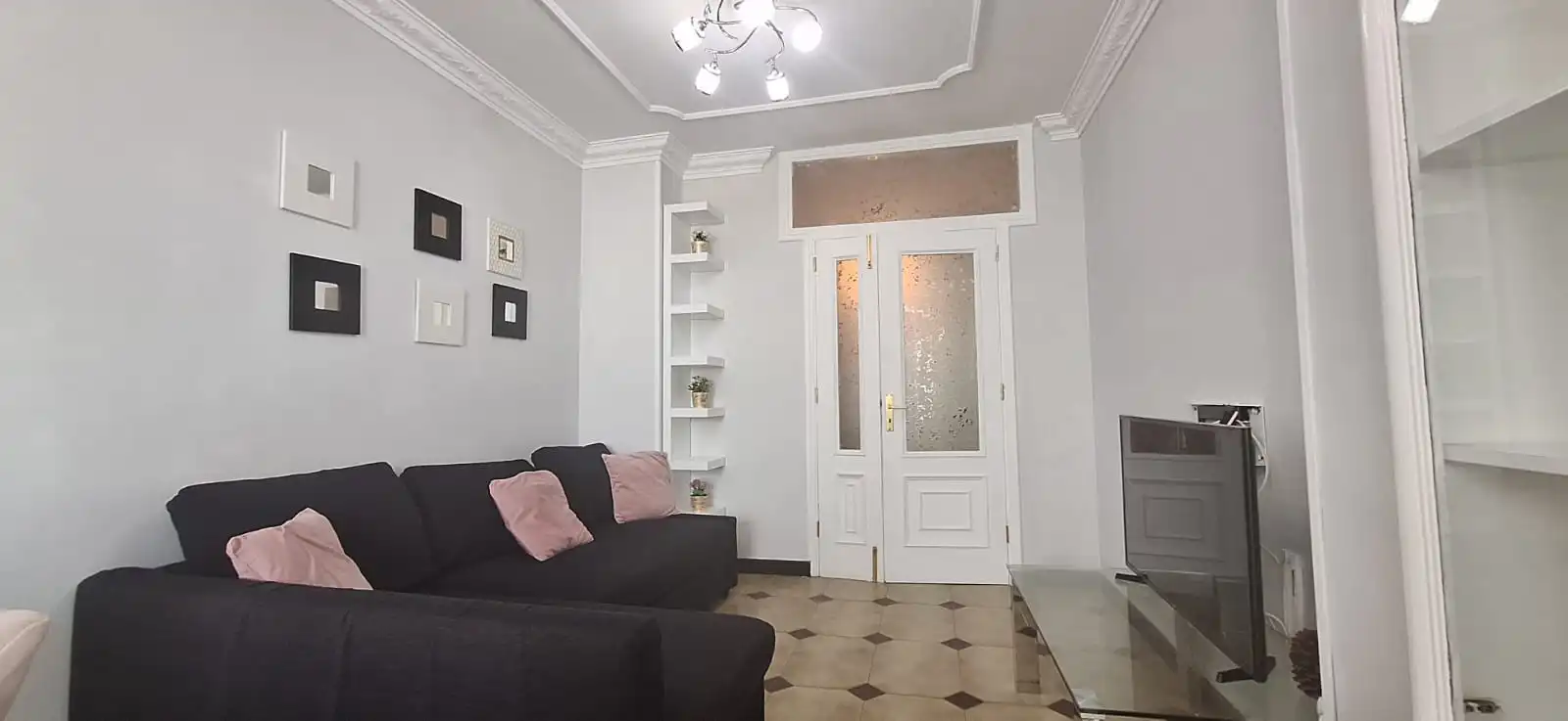 Wohnzimmer von Wohnung zur Miete in Las Palmas de Gran Canaria mit Möbliert, Ofen und Waschmaschine