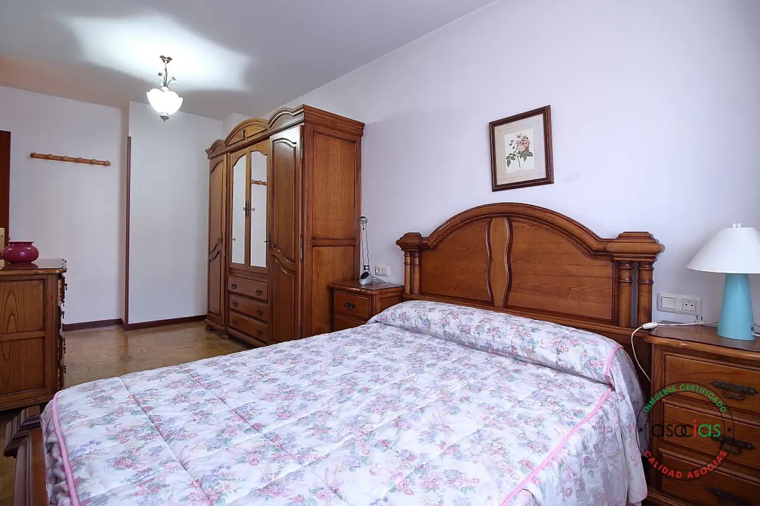 Bedroom of Flat for sale in Gijón   with Heating, Parquet flooring and Storage room