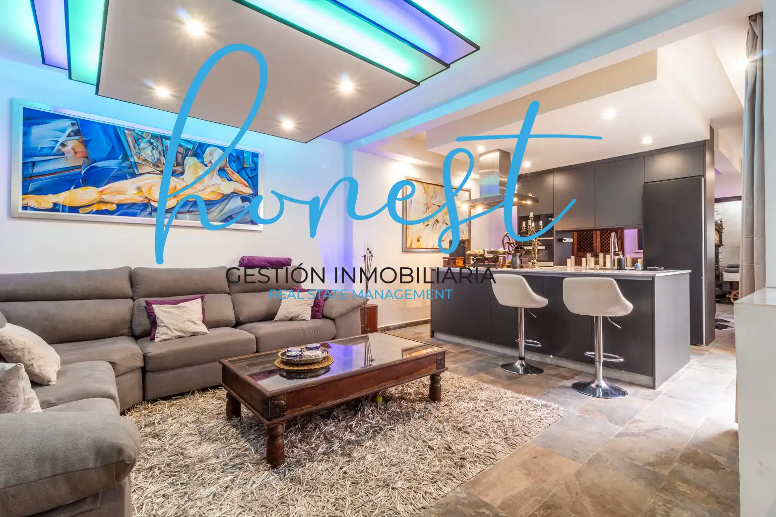 Sala de estar de Casa o chalet en venta en Torremolinos con Aire acondicionado y Amueblado