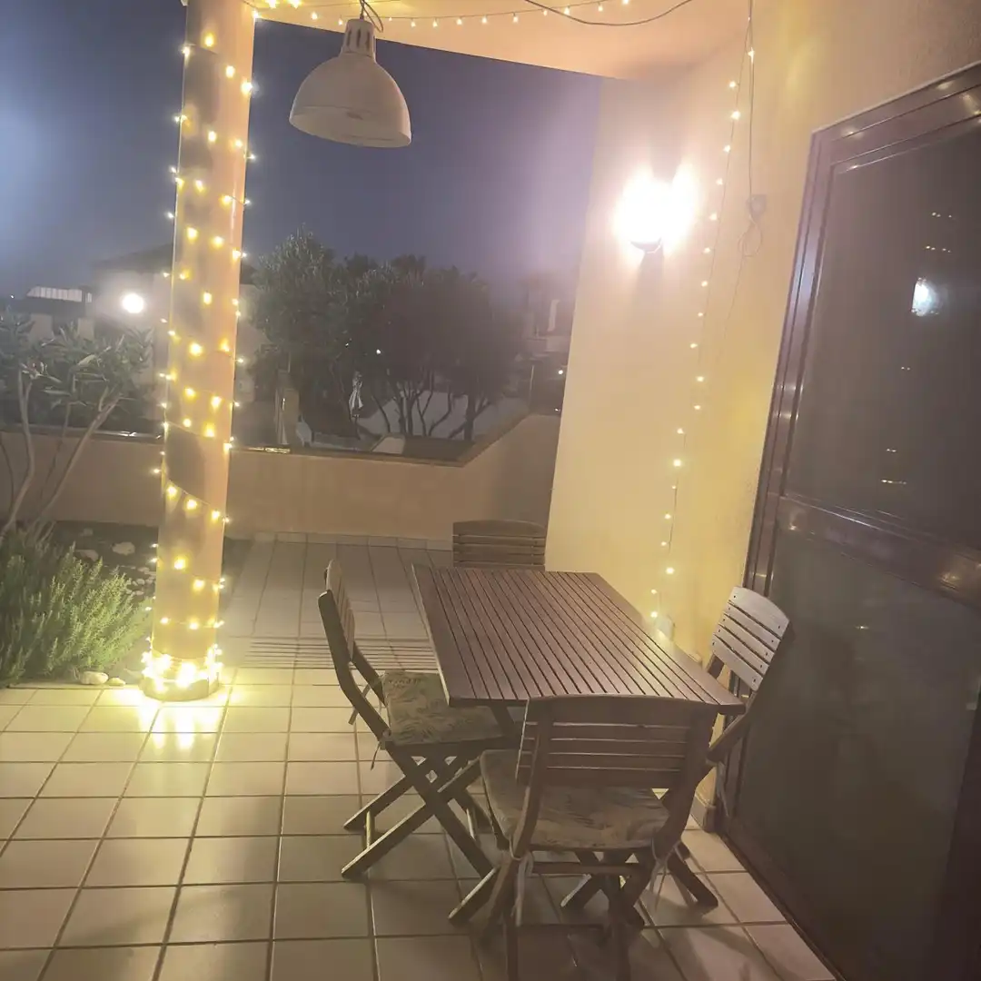 Terraza de Apartamento de alquiler en Costa Calma