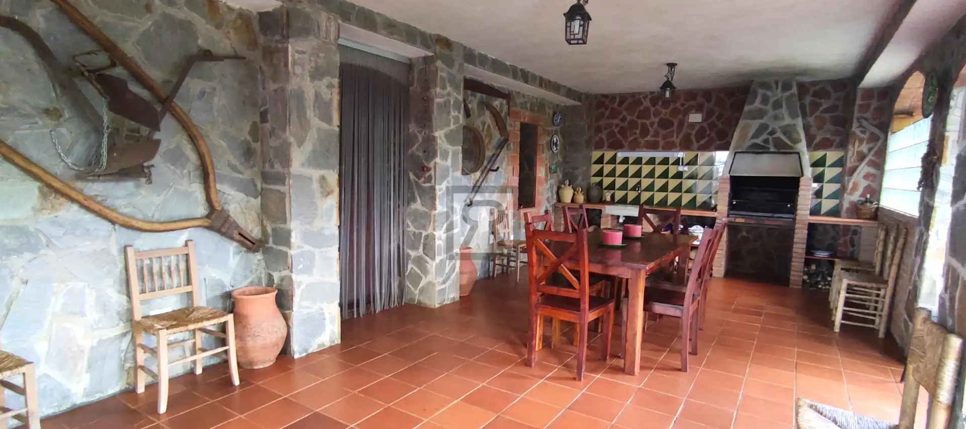 Cocina de Finca rústica en venta en L'Albiol con Calefacción, Jardín privado y Piscina