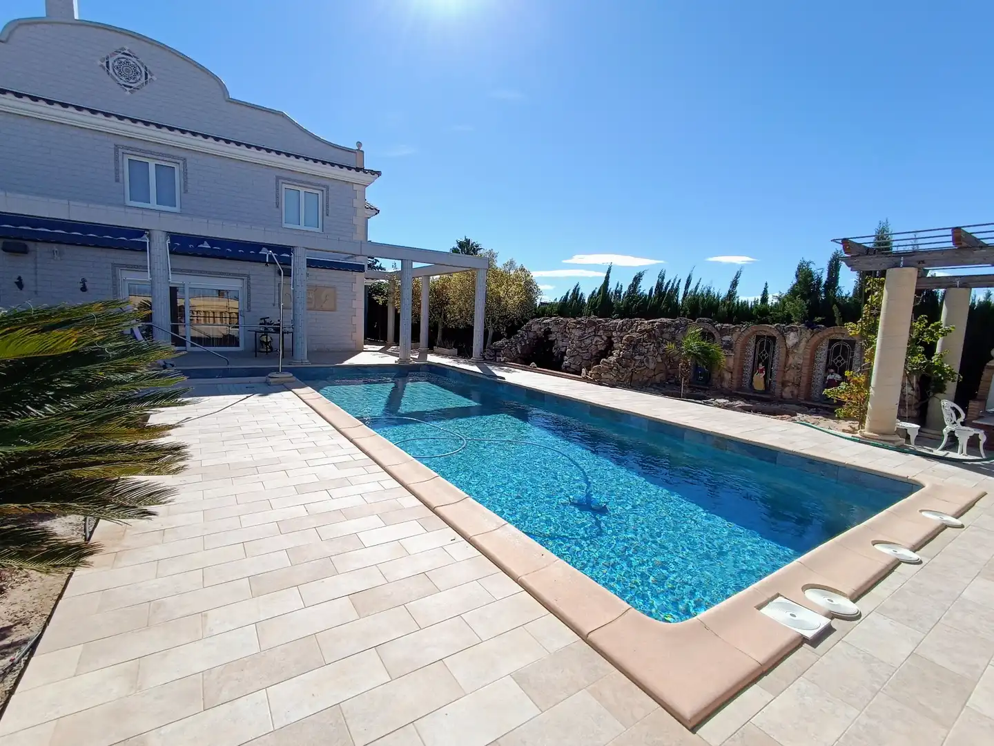 Swimming pool of Houses for sale in San Fulgencio  with Air Conditioner, Heating and Private garden