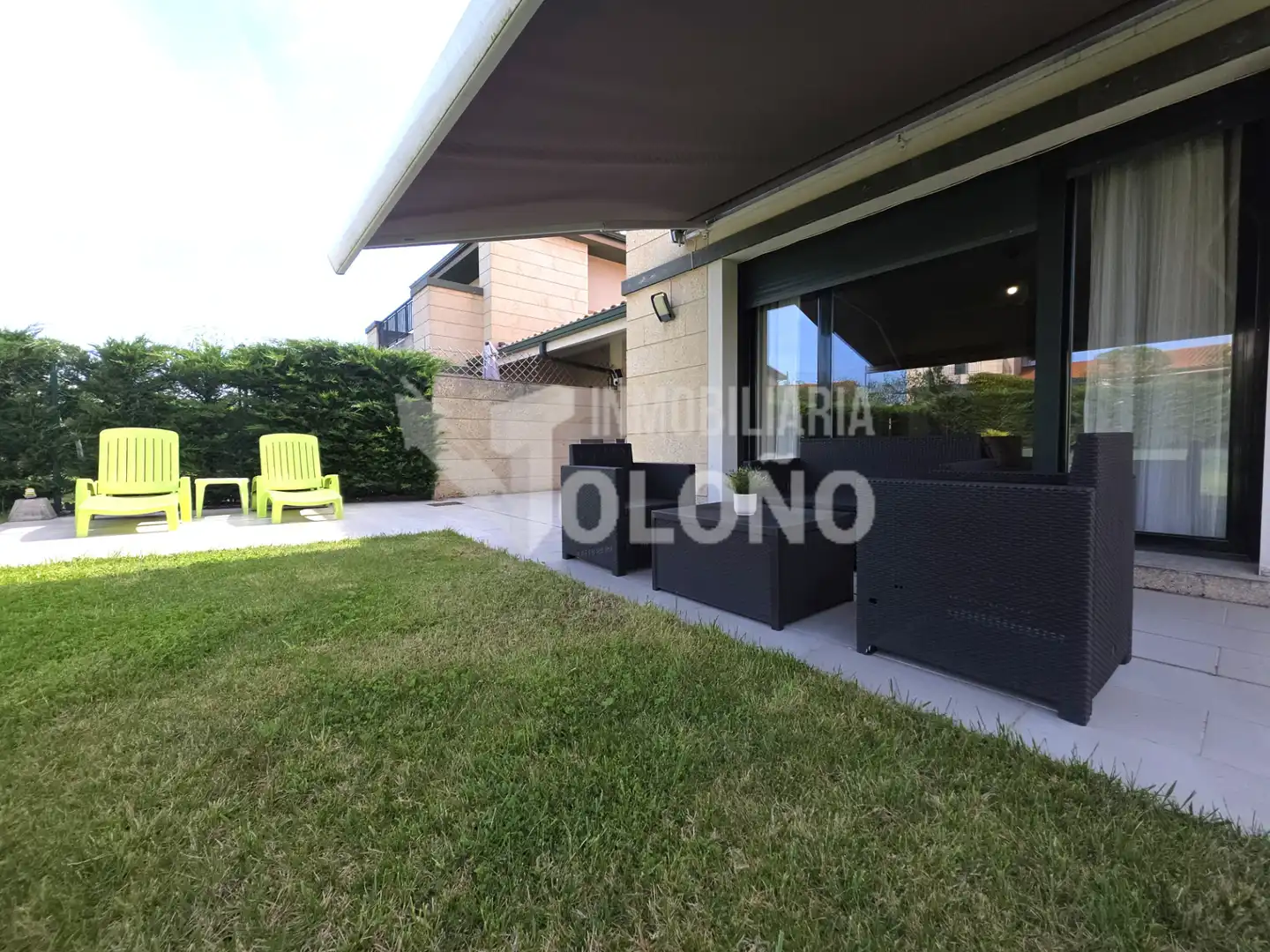 Terraza de Casa o chalet en venta en Cirueña con Calefacción y Jardín privado