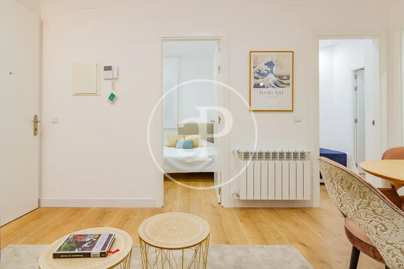 Bedroom of Flat for rent in Madrid  with Air Conditioner, Heating and Furnished