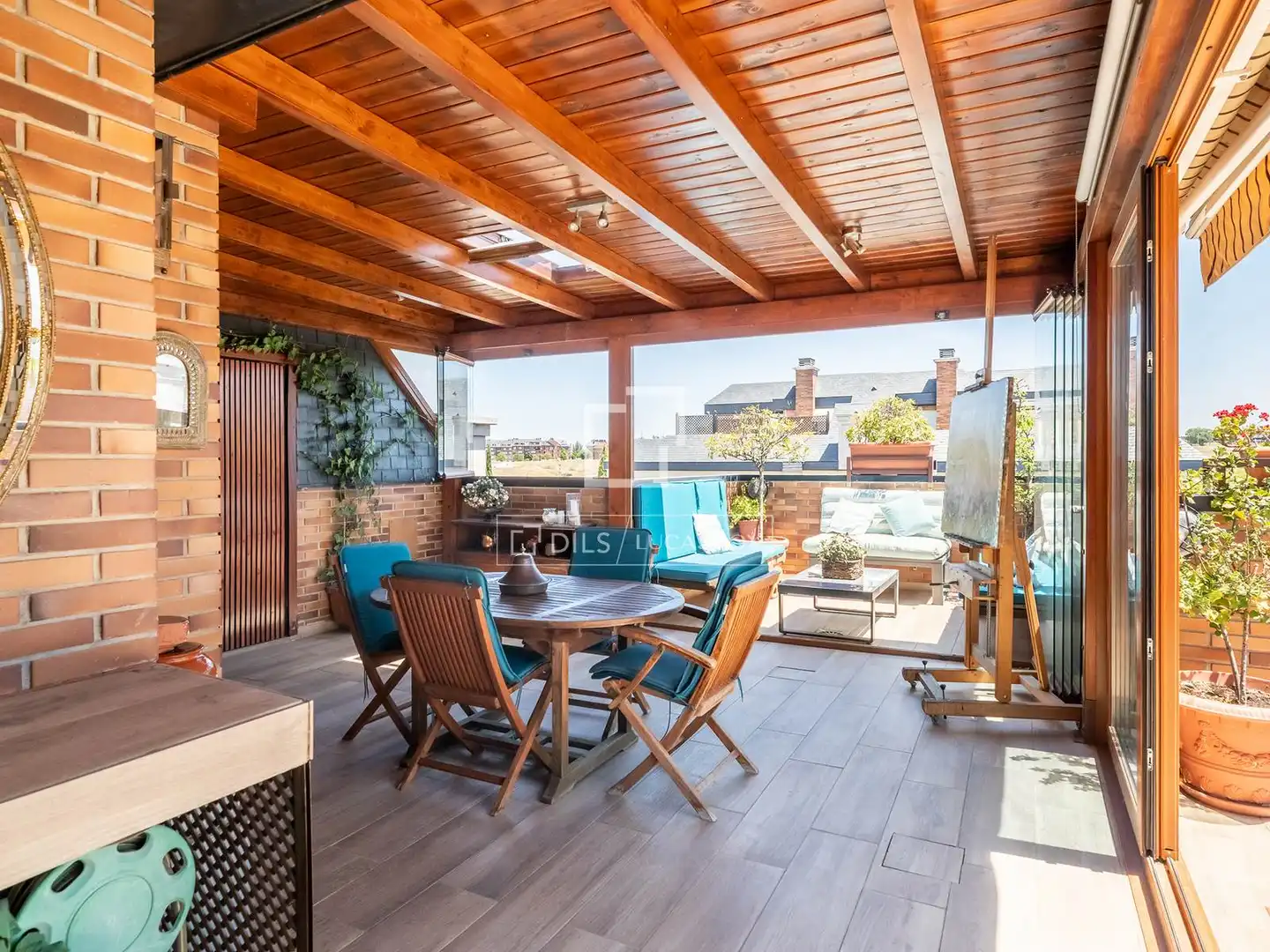 Terrace of Attic for sale in Majadahonda  with Terrace, Storage room and Swimming Pool