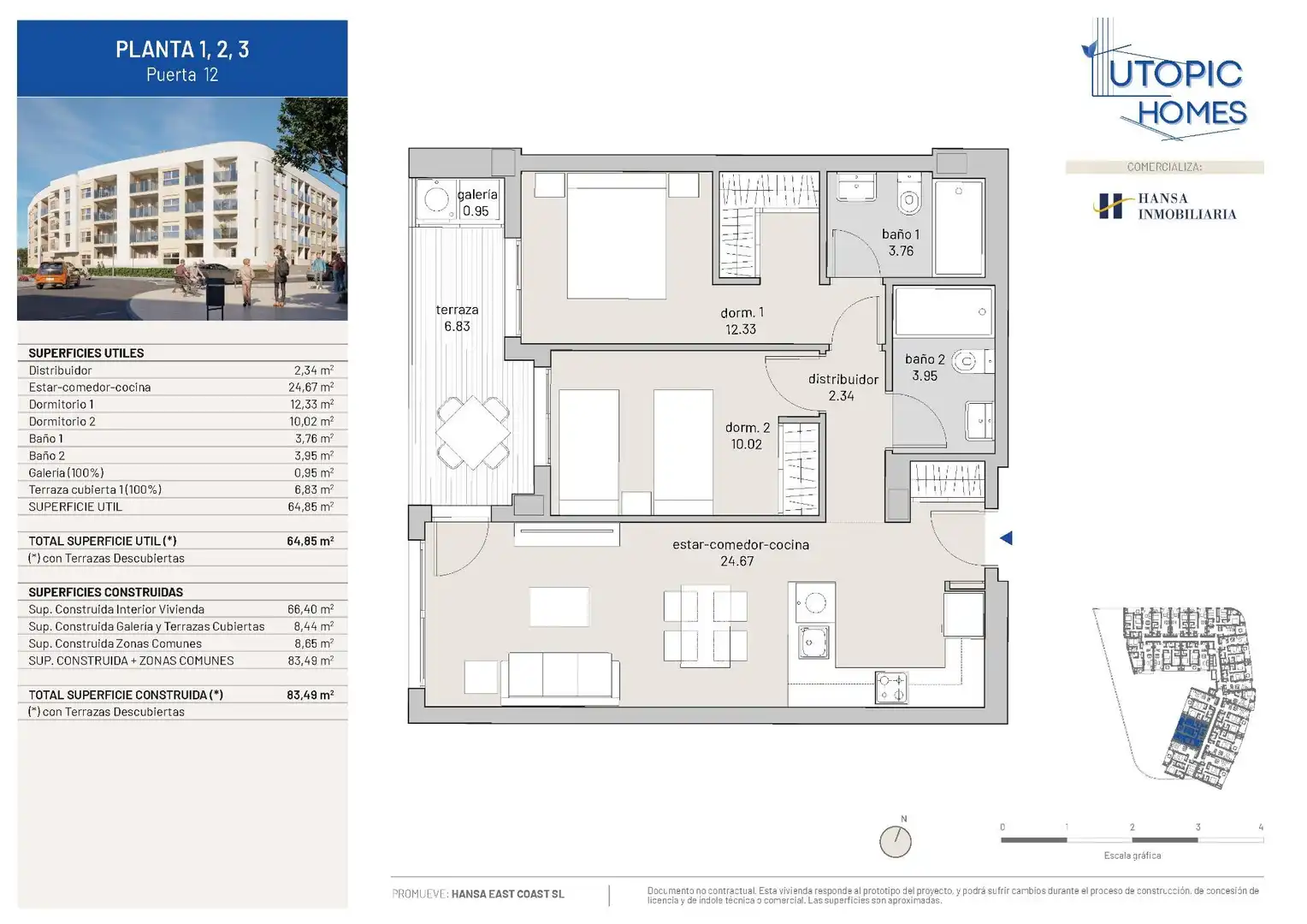 Piso en venta en Carrer OMS ELS, Centro