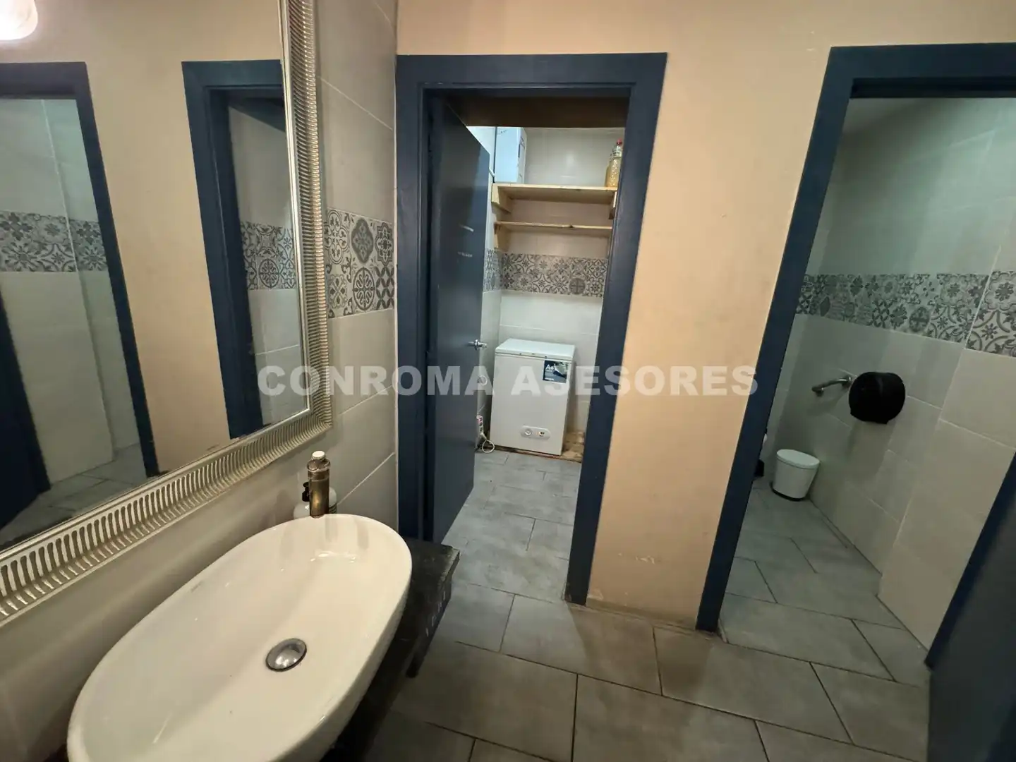Baño de Local en traspaso en Blanes con Aire acondicionado, Calefacción y Parquet