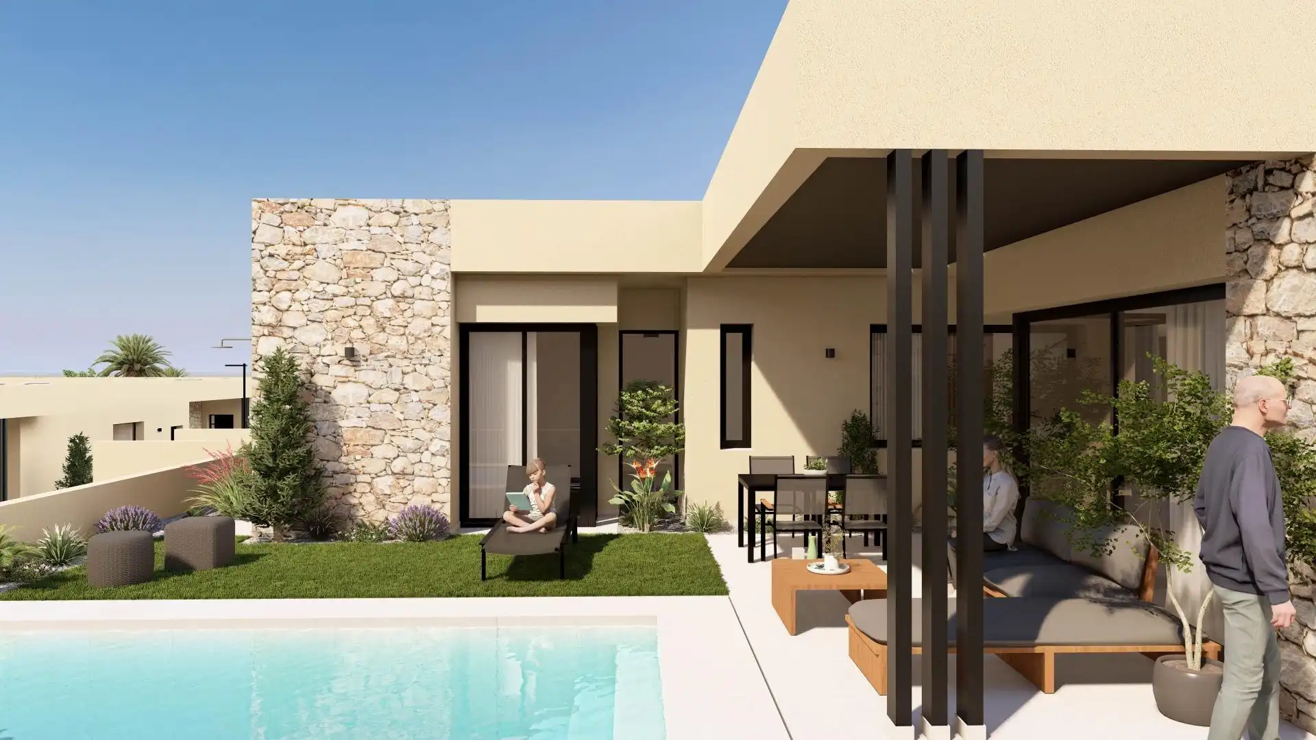 Terrace of Houses for sale in Murcia  with Air Conditioner, Heating and Private garden