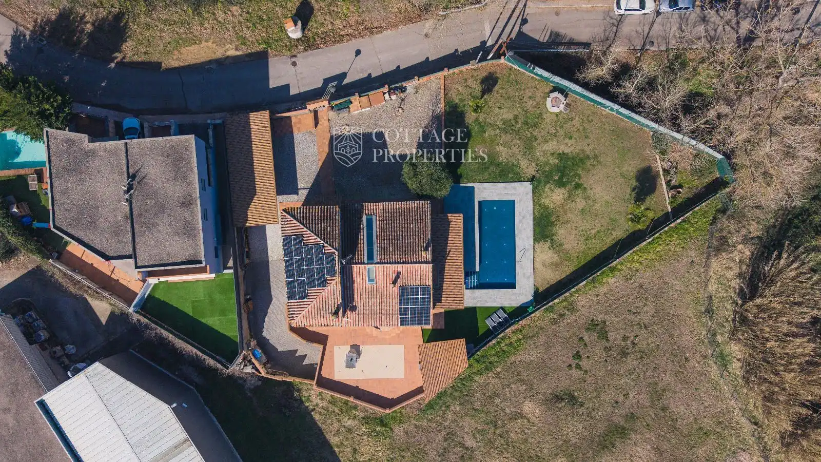 Vista exterior de Finca rústica en venda en Sant Julià del Llor i Bonmatí amb Calefacció, Terrassa i Piscina