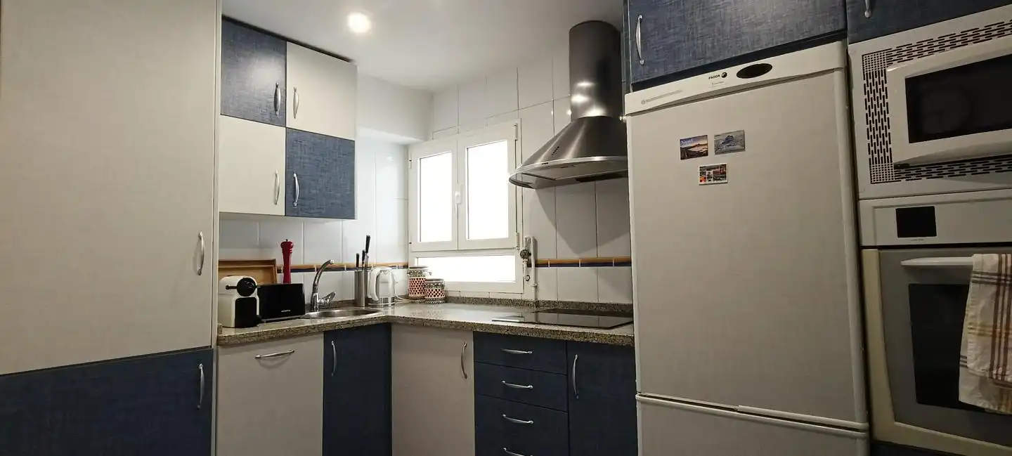 Kitchen of Flat for sale in León Capital   with Heating, Parquet flooring and Terrace