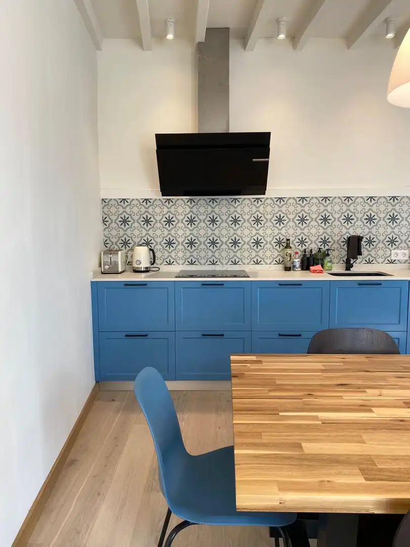 Küche von Wohnungen zur Miete in  Palma de Mallorca mit Terrasse und Balkon