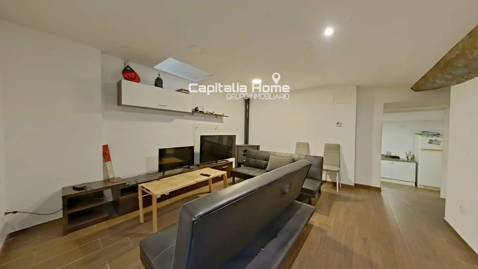 Sala de estar de Piso en venta en Alcoy / Alcoi con Aire acondicionado, Calefacción y Trastero