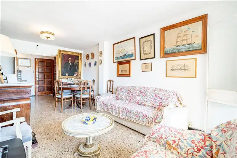 Sala de estar de Piso en venta en  Palma de Mallorca con Aire acondicionado, Terraza y Trastero