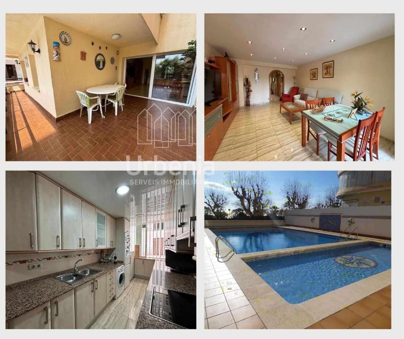Exterior view of Flat for sale in Calella  with Heating, Terrace and Swimming Pool