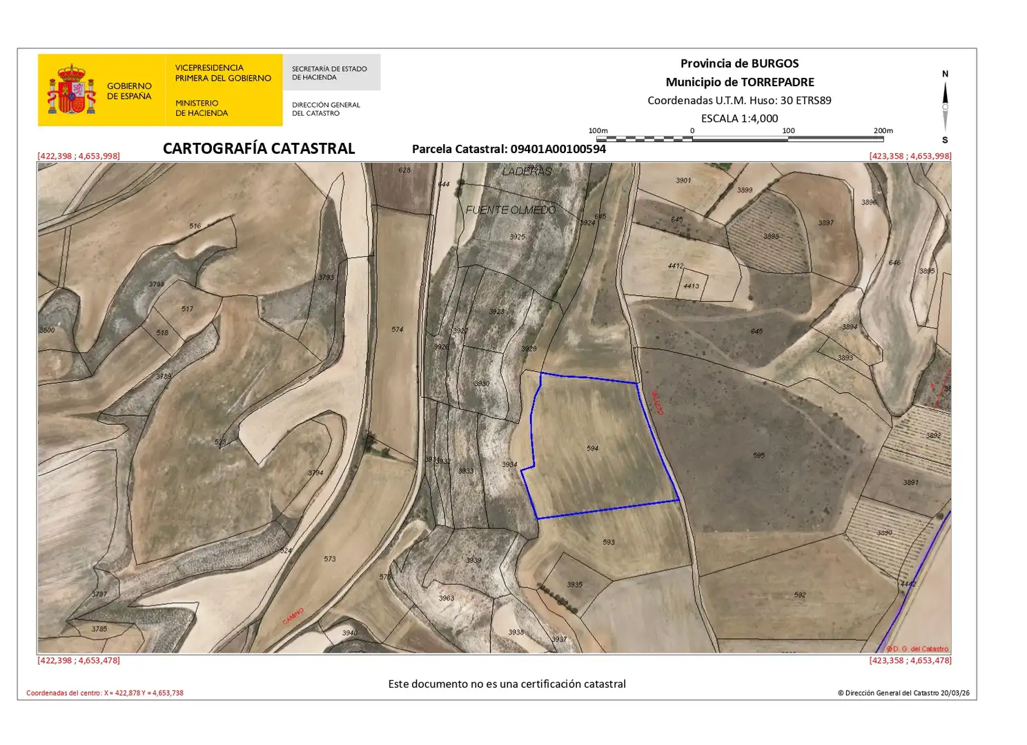 Terreno en venta en Torrepadre