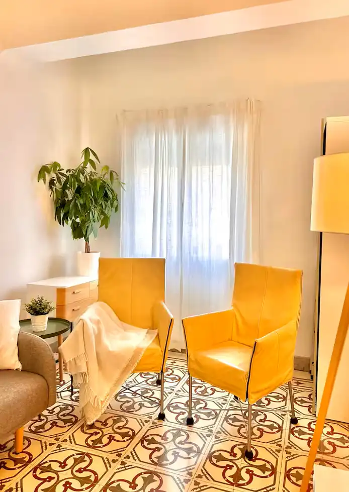 Living room of Flat for sale in Málaga  with Air Conditioner, Heating and Furnished