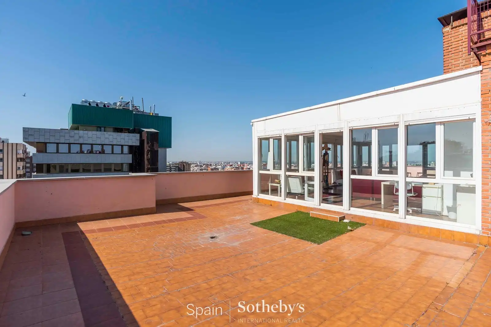 Terraza de Ático de alquiler en Madrid con Aire acondicionado, Calefacción y Terraza