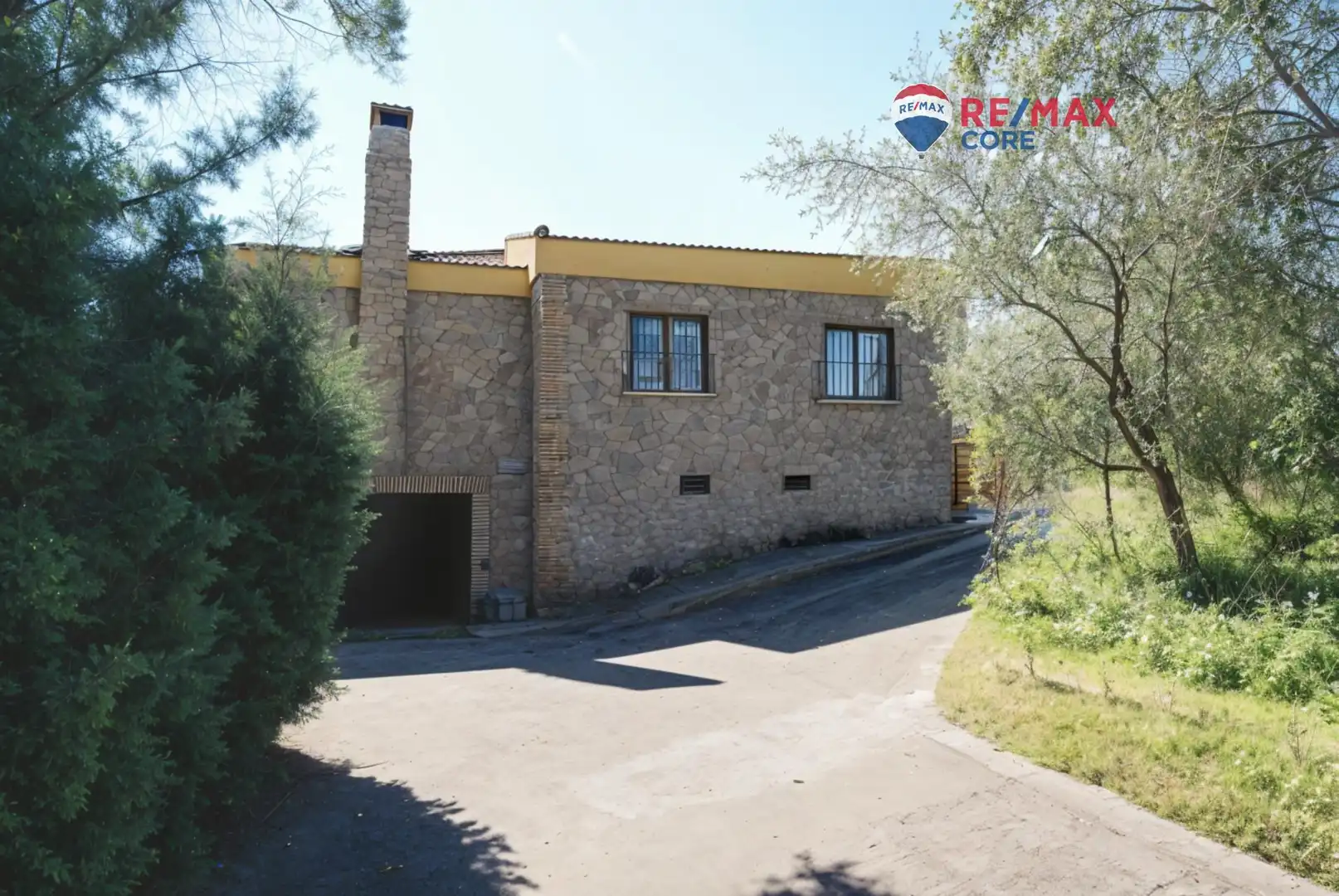 Vista exterior de Casa o chalet en venta en Sierra de Fuentes con Calefacción, Jardín privado y Terraza